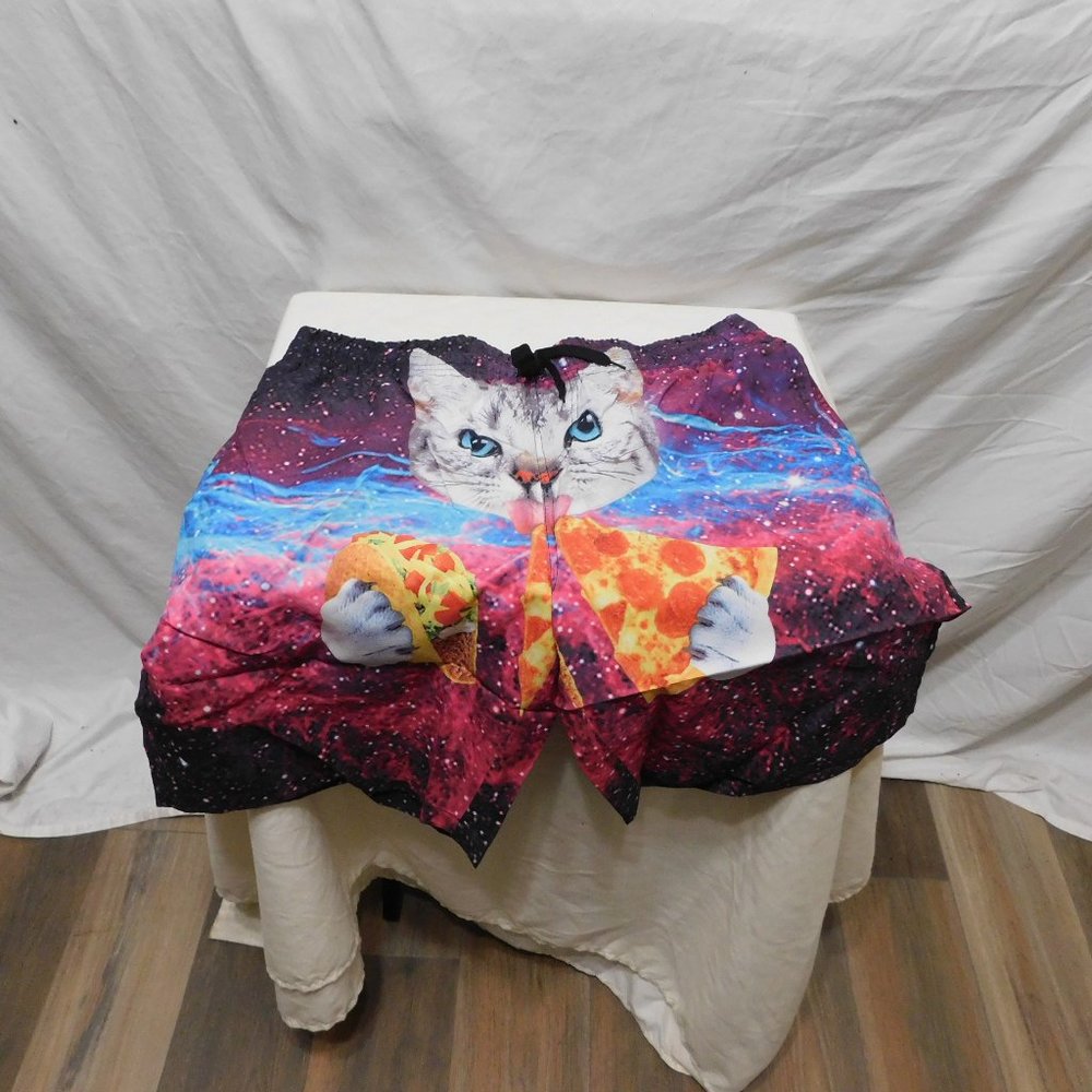 Pizza Cat Men's Swimtrunks